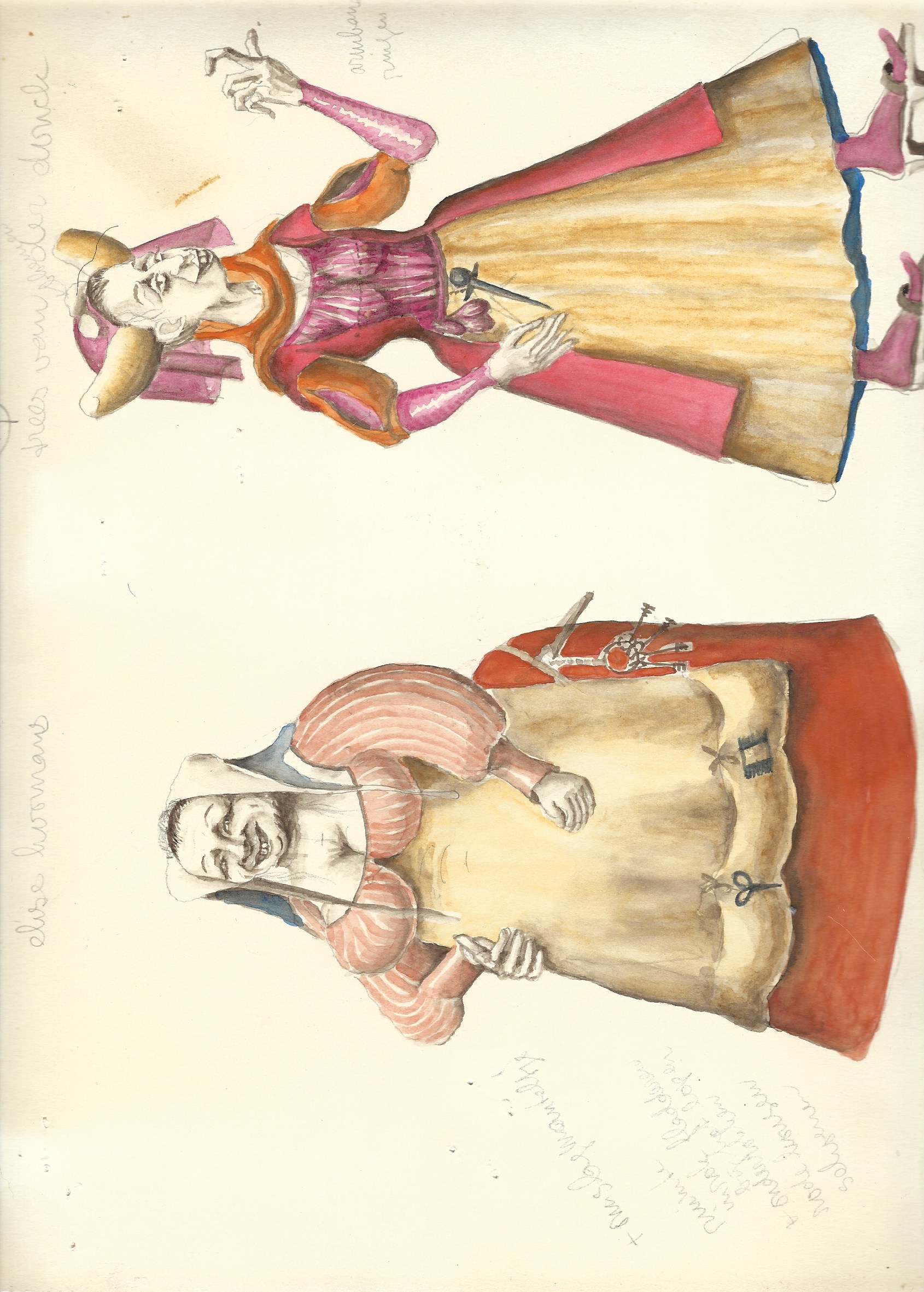 Vrouw Wouwel en Scheurtje Doorlaken (Hendrik IV)